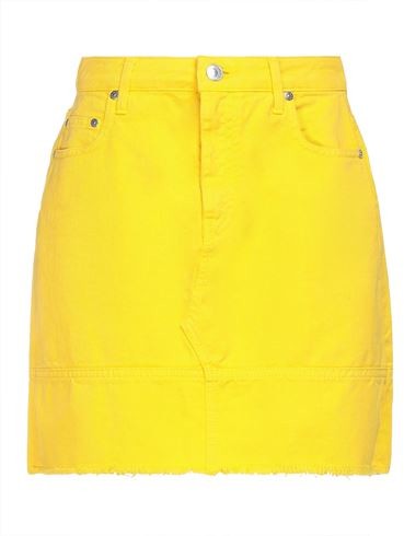 Yellow denim skirt xs Clearance