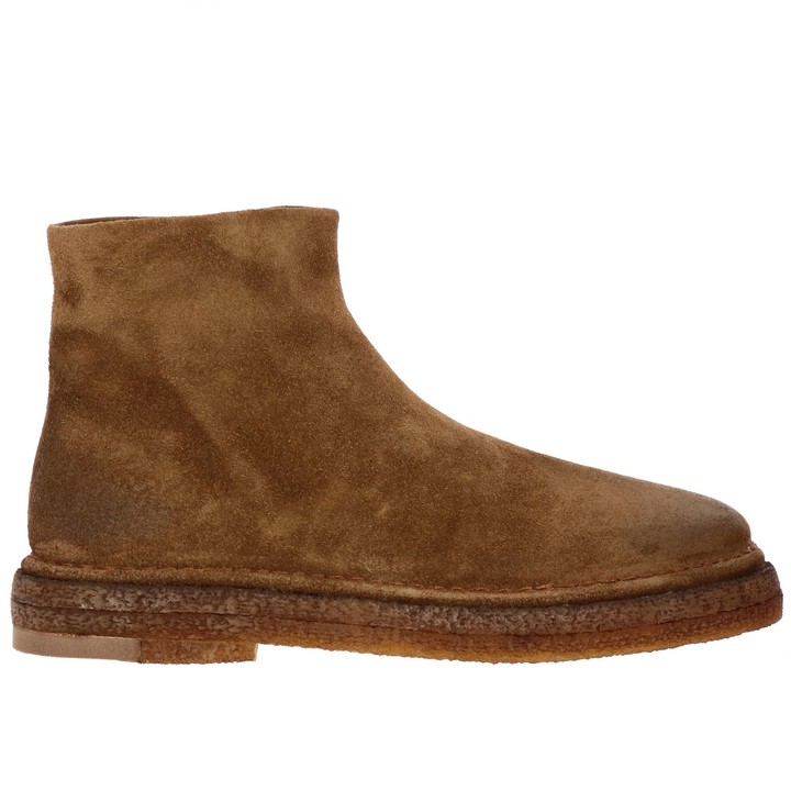 rubber sole ankle booties