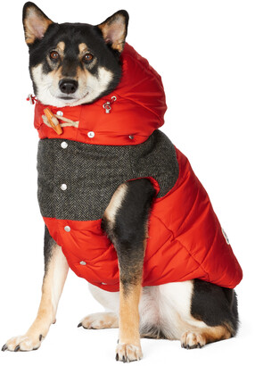 MONCLER GENIUS Red Poldo Dog Couture Edition Mondog Vest