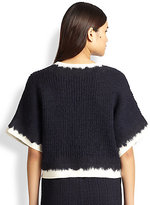 Thumbnail for your product : 3.1 Phillip Lim Frayed-Effect Boxy Sweater
