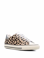 Thumbnail for your product : D.A.T.E Leopard-Print Low-Top Sneakers