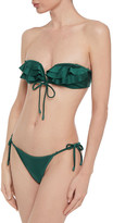 Thumbnail for your product : Zimmermann Ruffed Bandeau Bikini