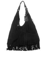 Thumbnail for your product : Diane von Furstenberg Wrap suede fringe tote