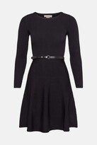 Thumbnail for your product : Coast Long Sleeve Knitted Crew Neck Skater Dress