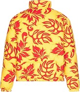 Thumbnail for your product : ERL Unisex Printed Quilted Puffer Woven in Yellow