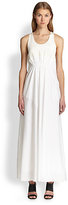 Thumbnail for your product : 3.1 Phillip Lim Silk Gathered-Waist Maxi Dress