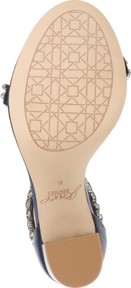 Badgley Mischka Jewel by Mayra Embellished Ankle Strap Sandal