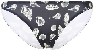 The Upside Moss shell print bikini bottom