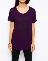 Thumbnail for your product : Cheap Monday Easy Printed Skull T-Shirt