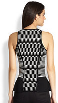 Thumbnail for your product : Parker Athena Printed Peplum Top