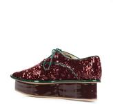 Thumbnail for your product : DELPOZO sequin platform Derby shoes - women - Calf Leather/Sequin/rubber - 39.5