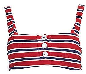 Onia Women's Carolina Stripe Swim Top