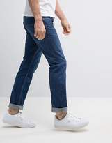 Thumbnail for your product : Jack and Jones Intelligence Straight Fit Jeans In Dark Blue Wash