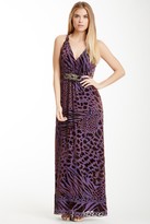 Thumbnail for your product : Hale Bob Velvet Burnout Silk Blend Maxi Dress
