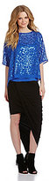 Thumbnail for your product : Chelsea & Violet Sequined Georgette Blouse