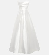 Thumbnail for your product : Alex Perry Bridal Isobel crÃape gown