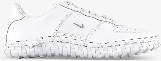 Nike Mens White Metallic Silver WH x Jacquemus J Force Low Metallic-swoosh  Leather Low-top Trainers - ShopStyle Sneakers & Athletic Shoes