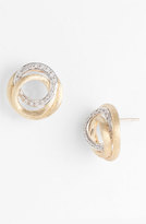 Thumbnail for your product : Marco Bicego 'Jaipur' Diamond Link Stud Earrings