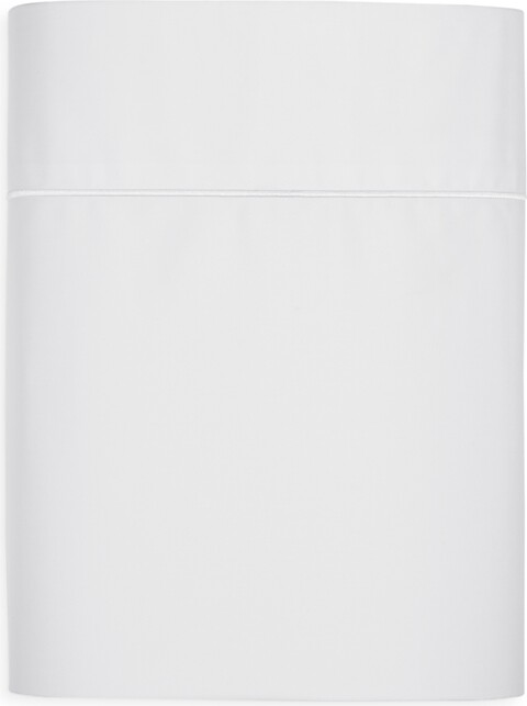 Hudson Park Collection 500TC Sateen Wrinkle-Resistant Queen Flat Sheet - Exclusive