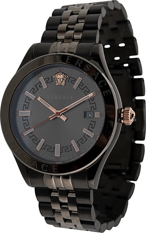 Versace Hellenyium 42 mm watch - ShopStyle