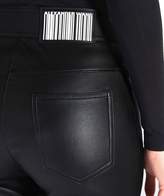 Thumbnail for your product : Alexander Wang Leather High Waisted Leggings