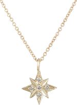 Thumbnail for your product : Feathered Soul Pave Diamond & Silver Wishing Star Pendant Necklace-Col