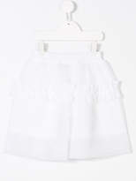 Thumbnail for your product : Simonetta ruffle-trimmed skirt