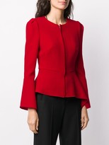Thumbnail for your product : Roland Mouret Fitted Peplum-Hem Jacket