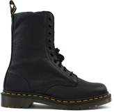 Thumbnail for your product : Dr. Martens Black Grained Leather Boots.