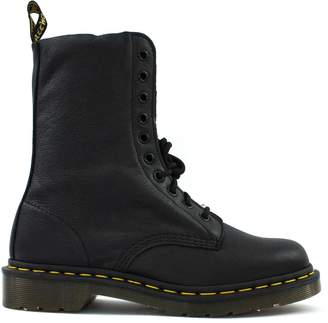 Dr. Martens Black Grained Leather Boots.