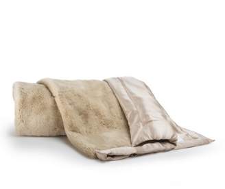 CoCalo Mix & Match Lux Fur Blanket, Taupe by