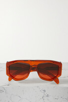 Thumbnail for your product : Jacques Marie Mage Bolan Aviator-style Acetate Sunglasses