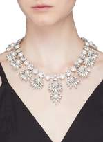 Thumbnail for your product : Erickson Beamon 'Jam' Swarovski crystal glass pearl bib necklace