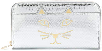 Charlotte Olympia Feline zip-around wallet