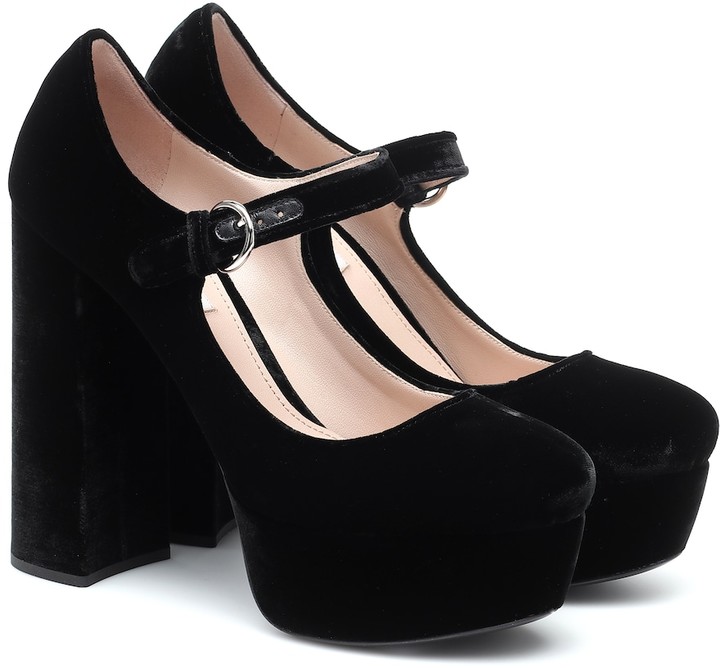 Black Mary Jane Heels | Shop the world's largest collection of fashion |  ShopStyle UK