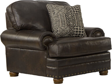 Brown Leather Club Chair ShopStyle