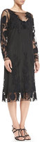 Thumbnail for your product : Marina Rinaldi Dogma Floral Lace Dress, Women's