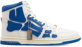 Thumbnail for your product : Amiri Skel-Top High Leather Sneakers