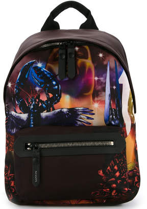 Lanvin printed backpack