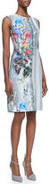 Thumbnail for your product : Nanette Lepore Graphic Floral-Print Book Signing Dress