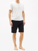 Thumbnail for your product : Paul Smith Artist-stripe Cotton-jersey Pyjama Shorts - Black