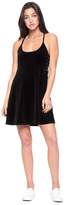 Thumbnail for your product : Juicy Couture Velour Lace Up Strappy Dress