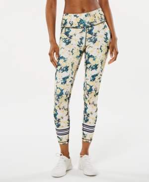 Ideology Luminous Floral Ankle Leggings, Created for Macy's
