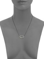 Thumbnail for your product : Alexis Bittar Elements Punk Crystal Spiked Link Pendant Necklace/Gunmetal-Tone