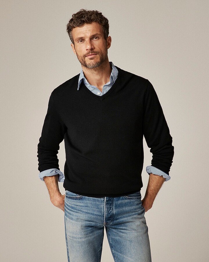 J.Crew Merino wool V-neck sweater