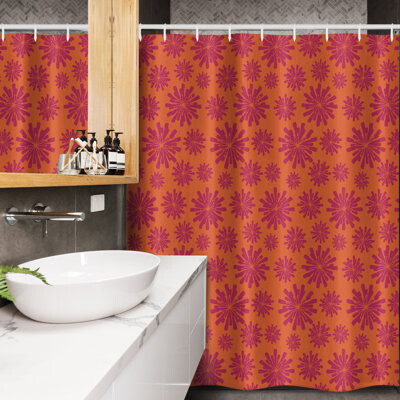 East Urban Home Aramie Shower Curtain with Hooks Included