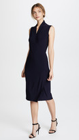 Thumbnail for your product : Norma Kamali Sleeveless Side Drape Dress