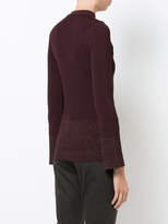Thumbnail for your product : Nomia mock neck ribbed knit