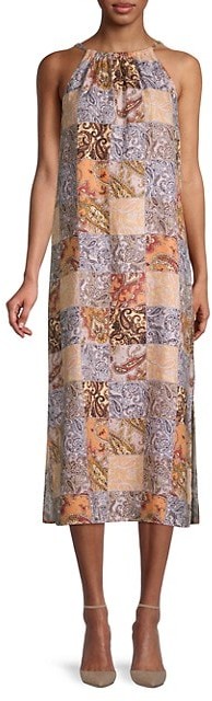 pure navy linen dress