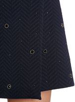 Thumbnail for your product : Vince Camuto Embellished wrap skirt